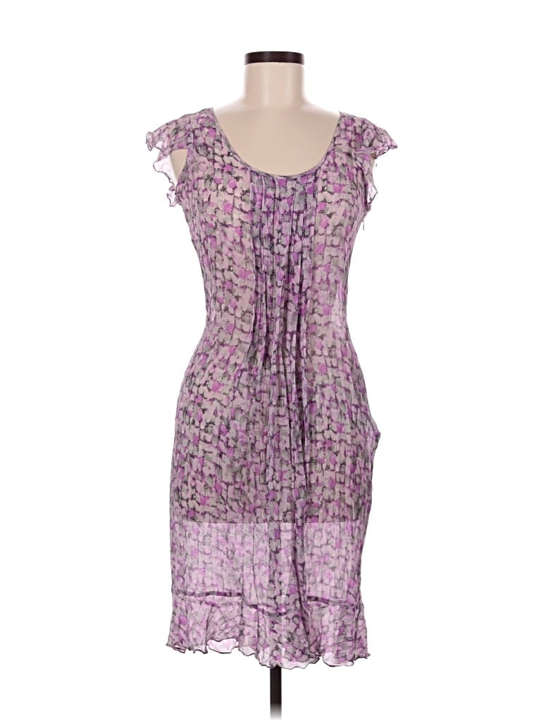 Pre-owned Talbots Cocktail Dress In Purple