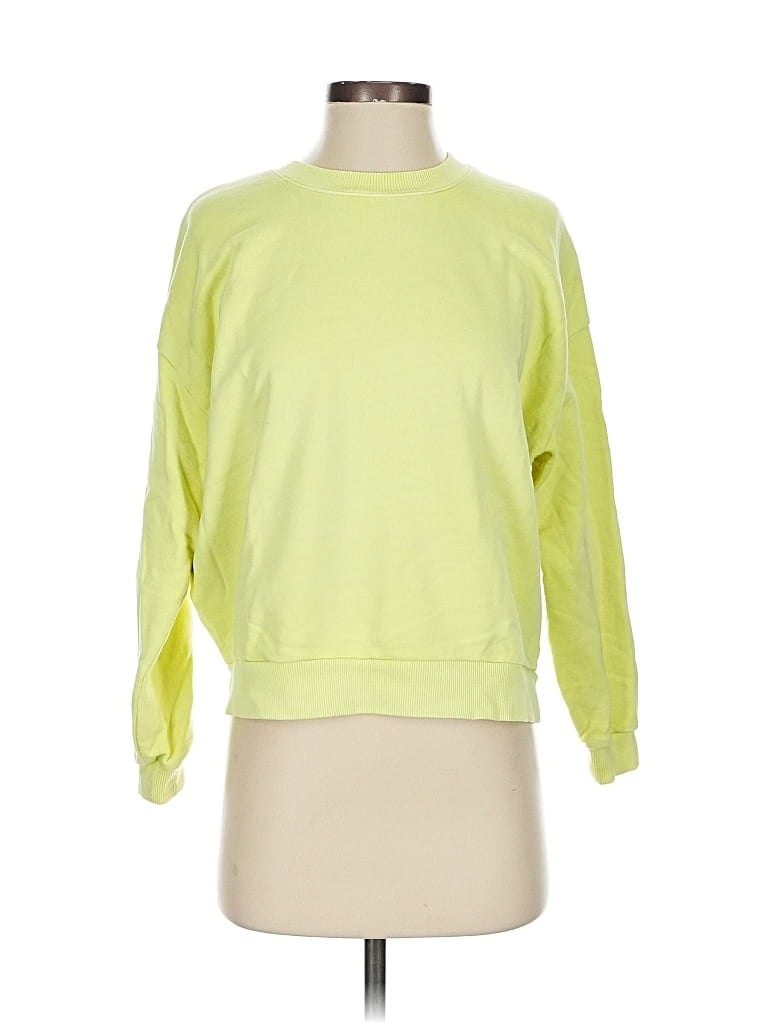 Pre-owned Madewell Sweatshirt In Yellow
