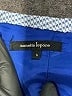 Nanette Lepore Checkered-gingham Blue Casual Skirt Size 6 - photo 4
