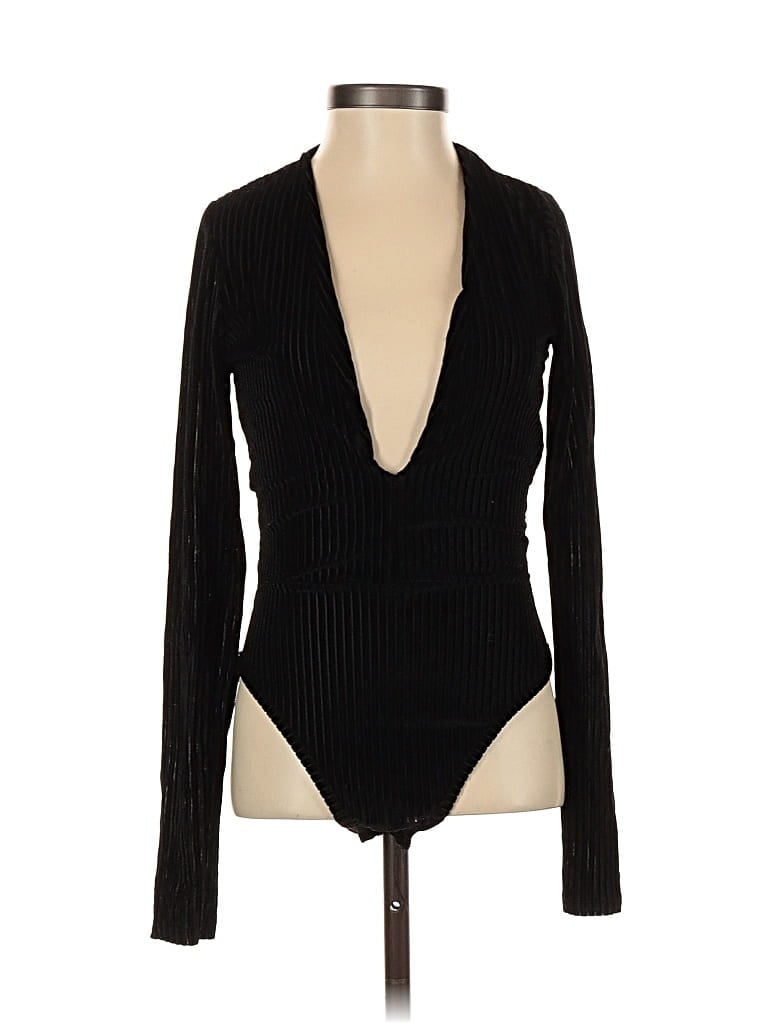 NASTY GAL INC. Pre-owned Bodysuit In Black