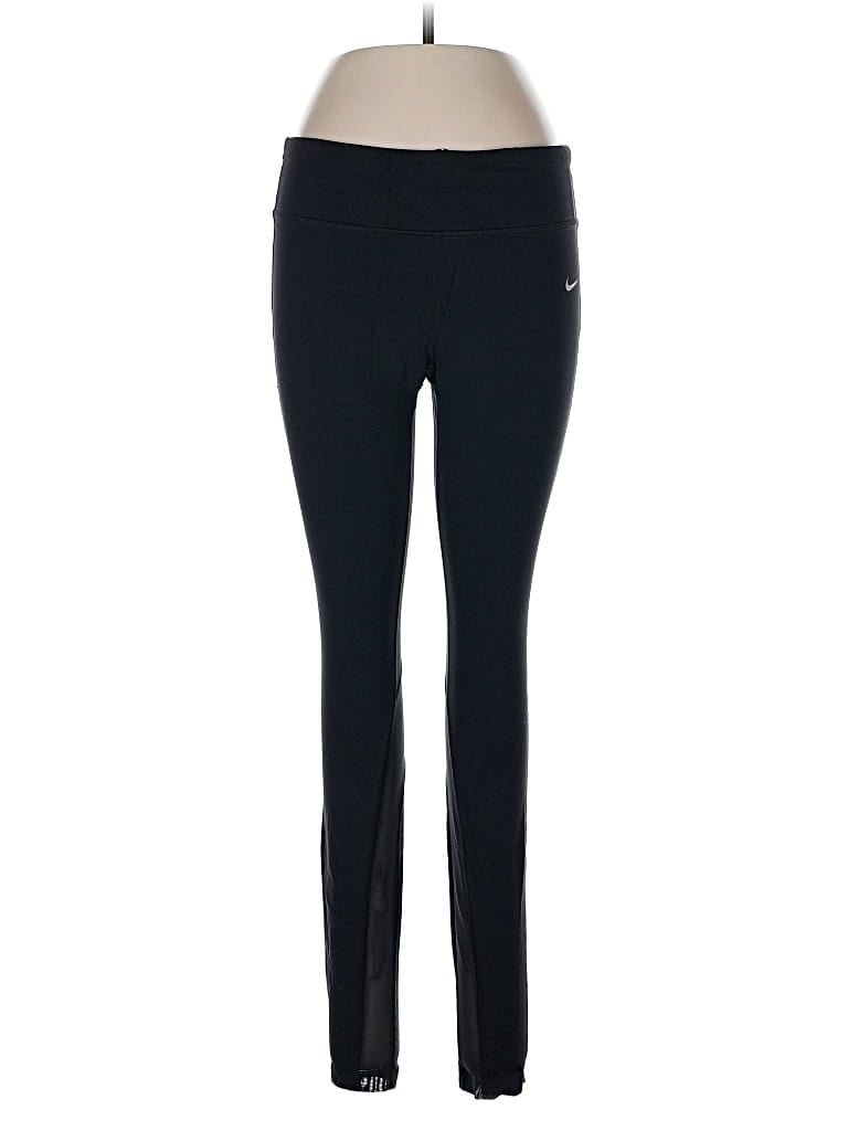 Pre-owned Nike Active Pants In Black