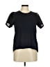J.Crew 100% Polyester Black Short Sleeve Top Size S - photo 1