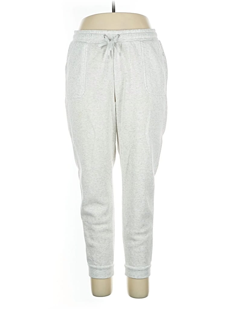 Pre-owned Rae Dunn Sweatpants In Gray