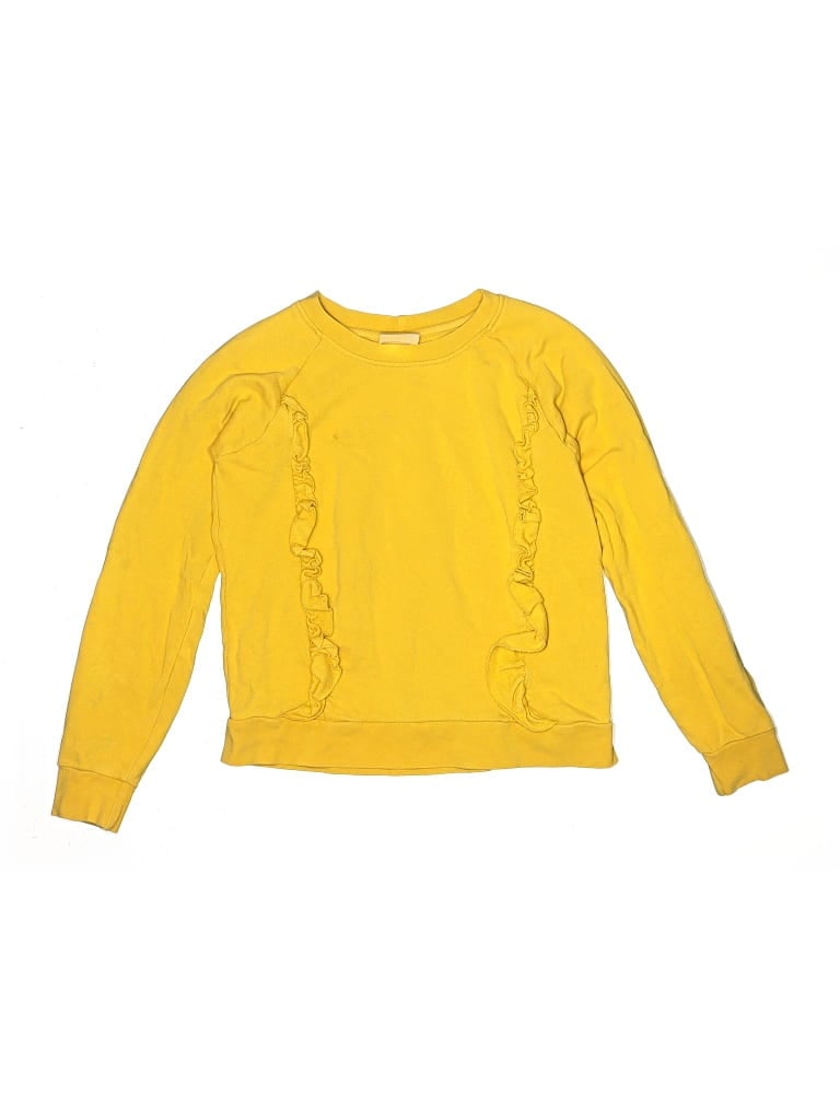Pre-owned Hanna Andersson Kids' Sweatshirt In Yellow