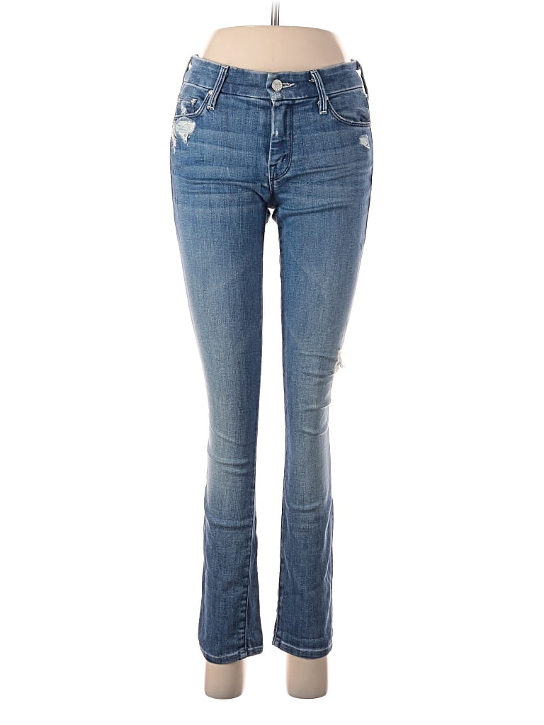Pre-owned Mother Jeans In Blue