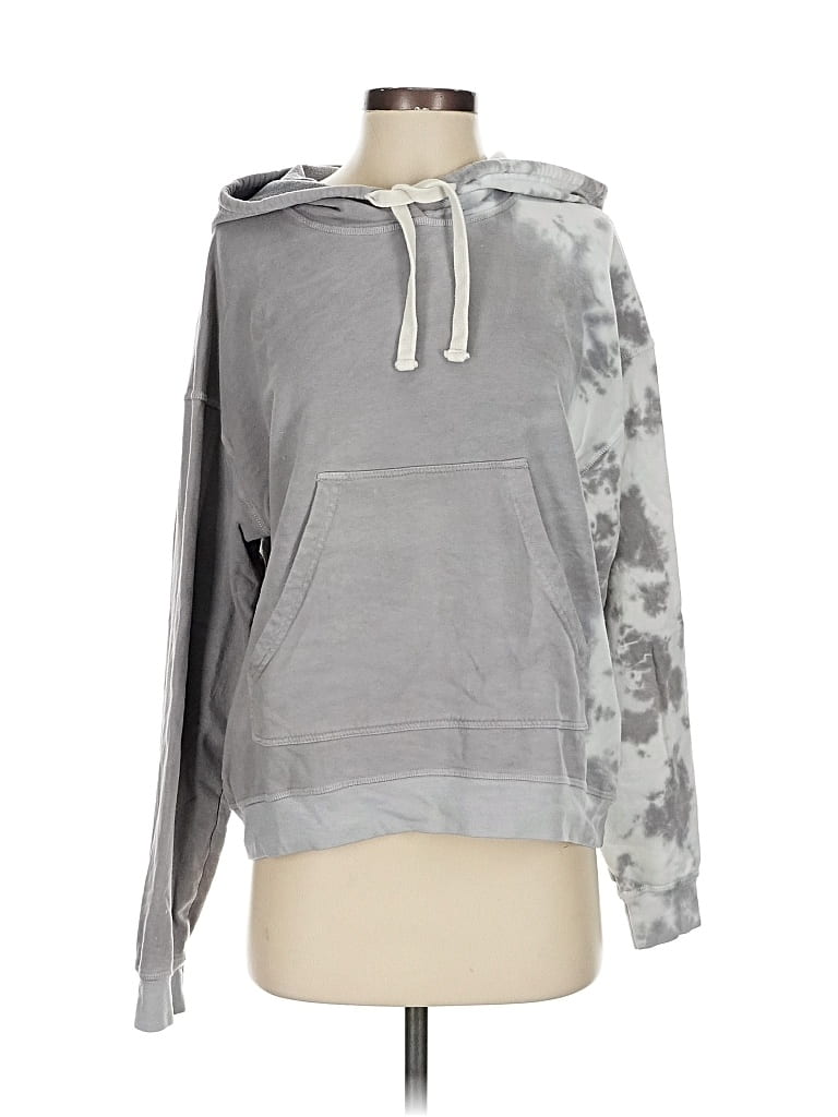 Pre-owned Electric & Rose Pullover Hoodie In Gray