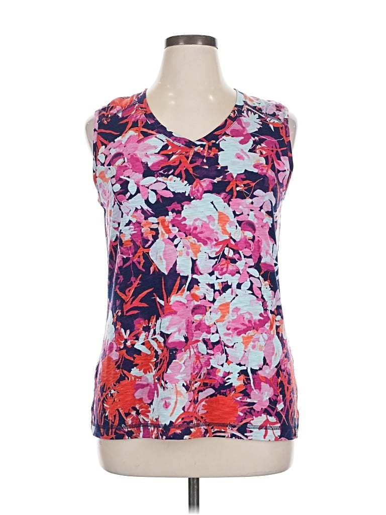 Pre-owned Title Nine Sleeveless T-shirt In Pink