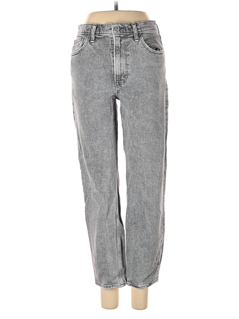 Pre-owned Abercrombie & Fitch Jeans In Gray