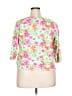 Charter Club Floral Pink Cardigan Size 2X - photo 2