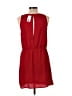 Glam 100% Polyester Red Casual Dress Size L - photo 2