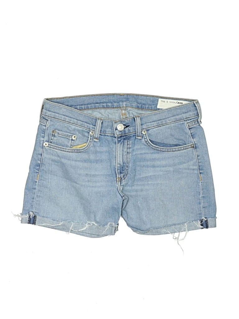 Pre-owned Rag & Bone Denim Shorts In Blue