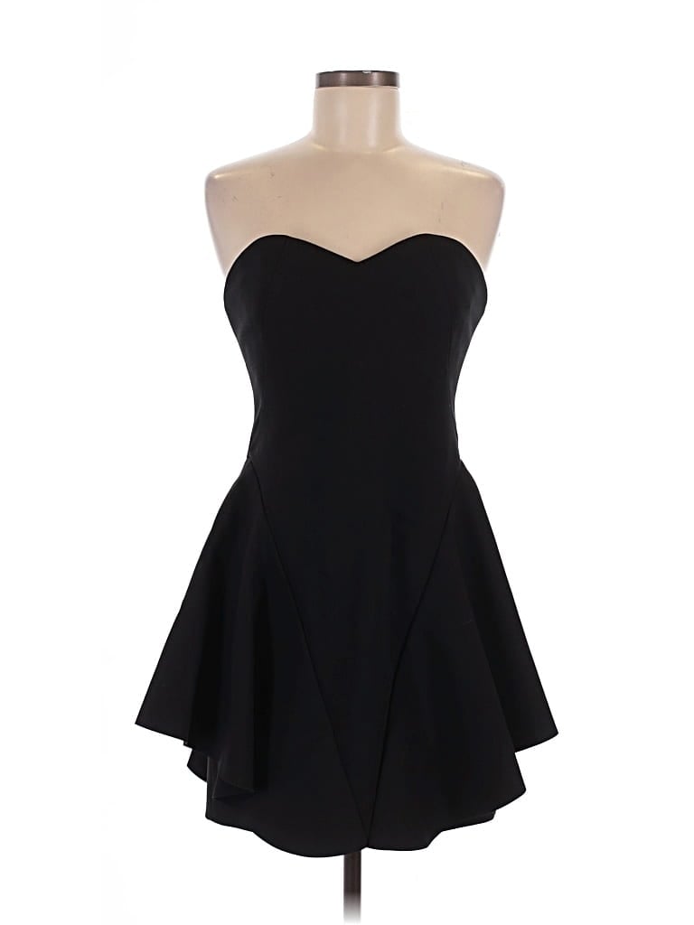 Pre-owned Halston Heritage Cocktail Dress In Black