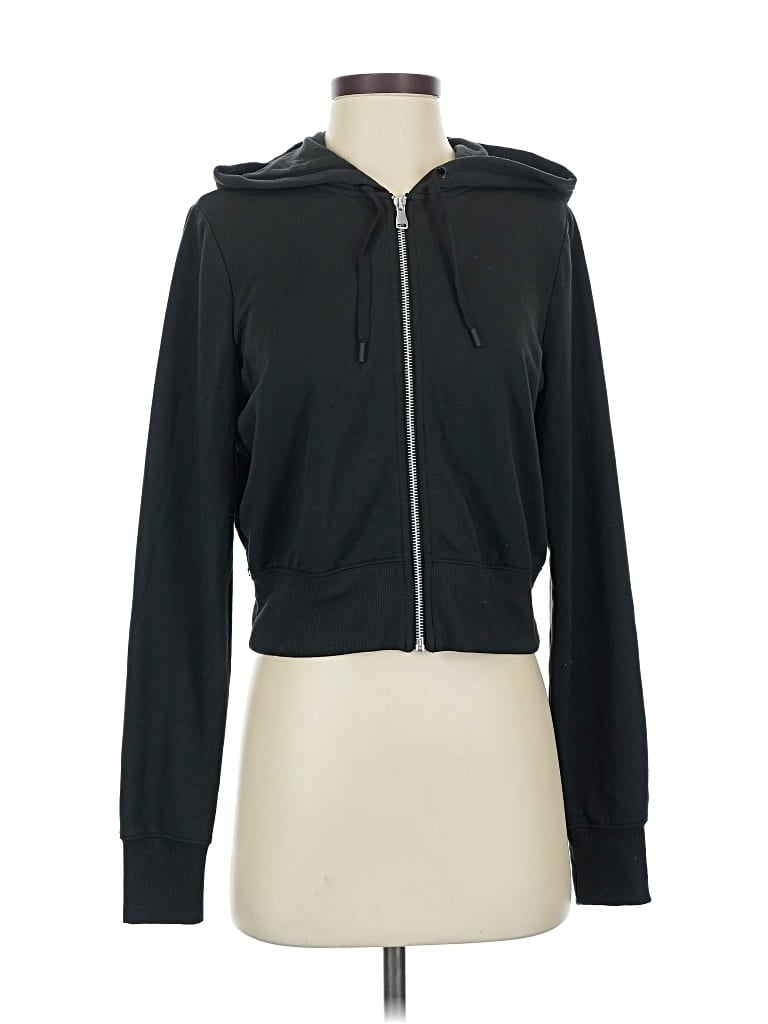 Pre-owned Dsg Zip Up Hoodie In Black