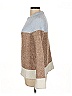 Ann Taylor Color Block Tan Pullover Sweater Size L - photo 5