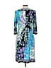 DressBarn Paisley Blue Cocktail Dress Size 10 - photo 2