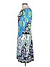 DressBarn Paisley Blue Cocktail Dress Size 10 - photo 5