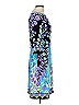 DressBarn Paisley Blue Cocktail Dress Size 10 - photo 4