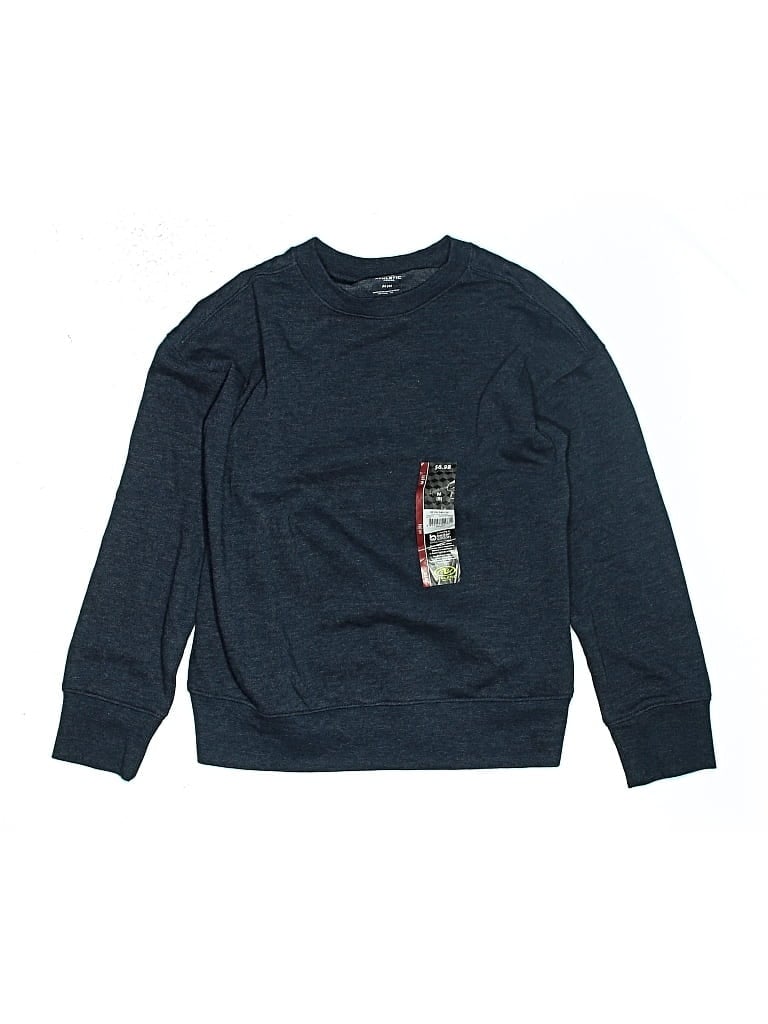 Pre-owned Athletic Works Kids' Pullover Sweater In Blue