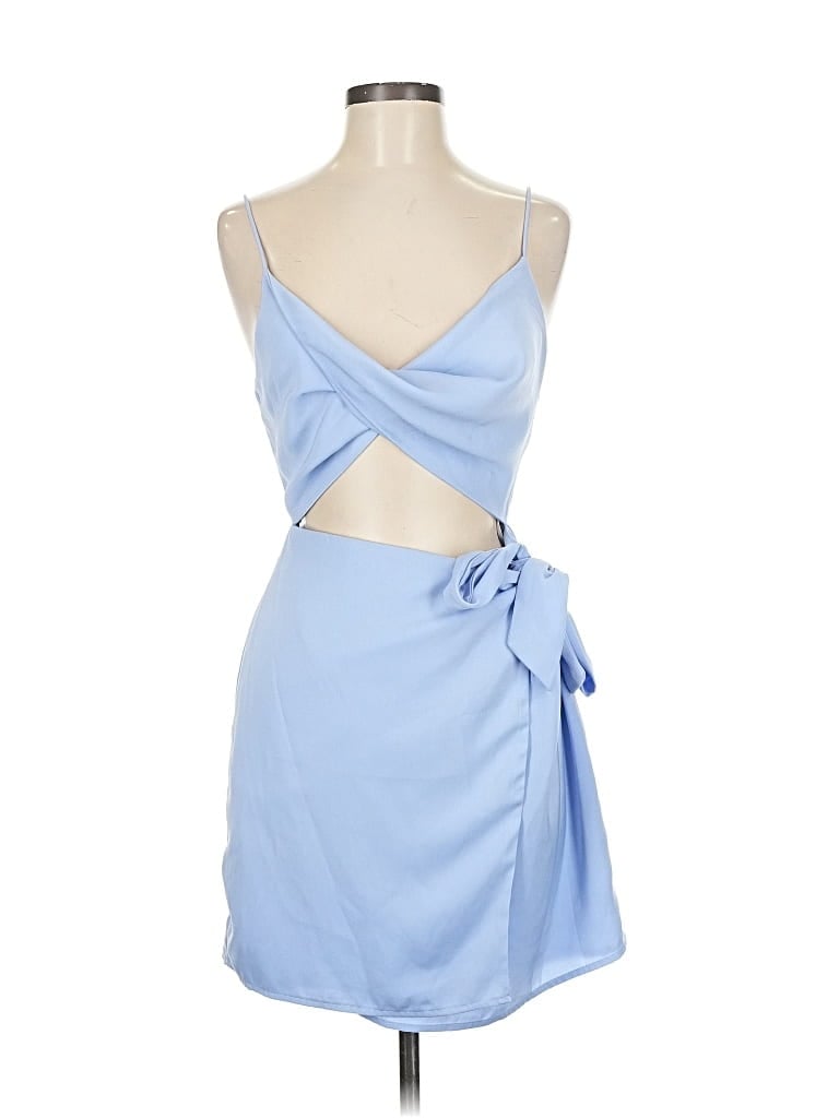 Pre-owned By The Way. Cocktail Dress In Blue