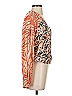 Free People 100% Polyester Orange Kimono Size XS - photo 4