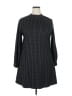 Halogen Houndstooth Black Casual Dress Size XXL - photo 1