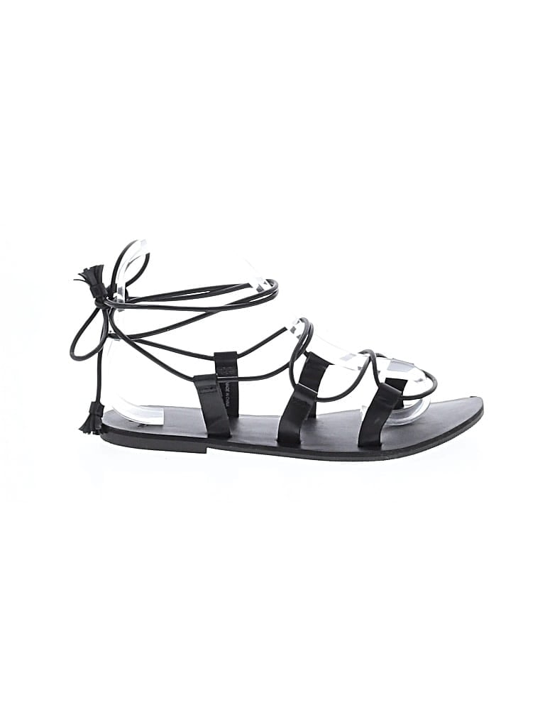 Pre-owned Abercrombie & Fitch Sandals In Black