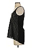 Ecru 100% Rayon Black Sleeveless Blouse Size S - photo 5