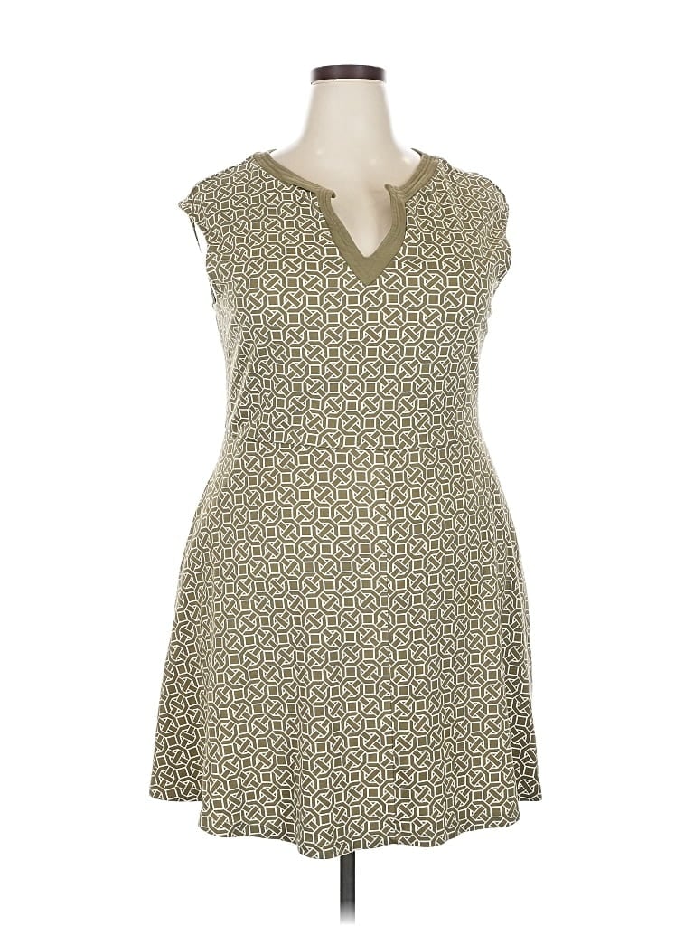 Pre-owned New York And Company Casual Dress In Brown