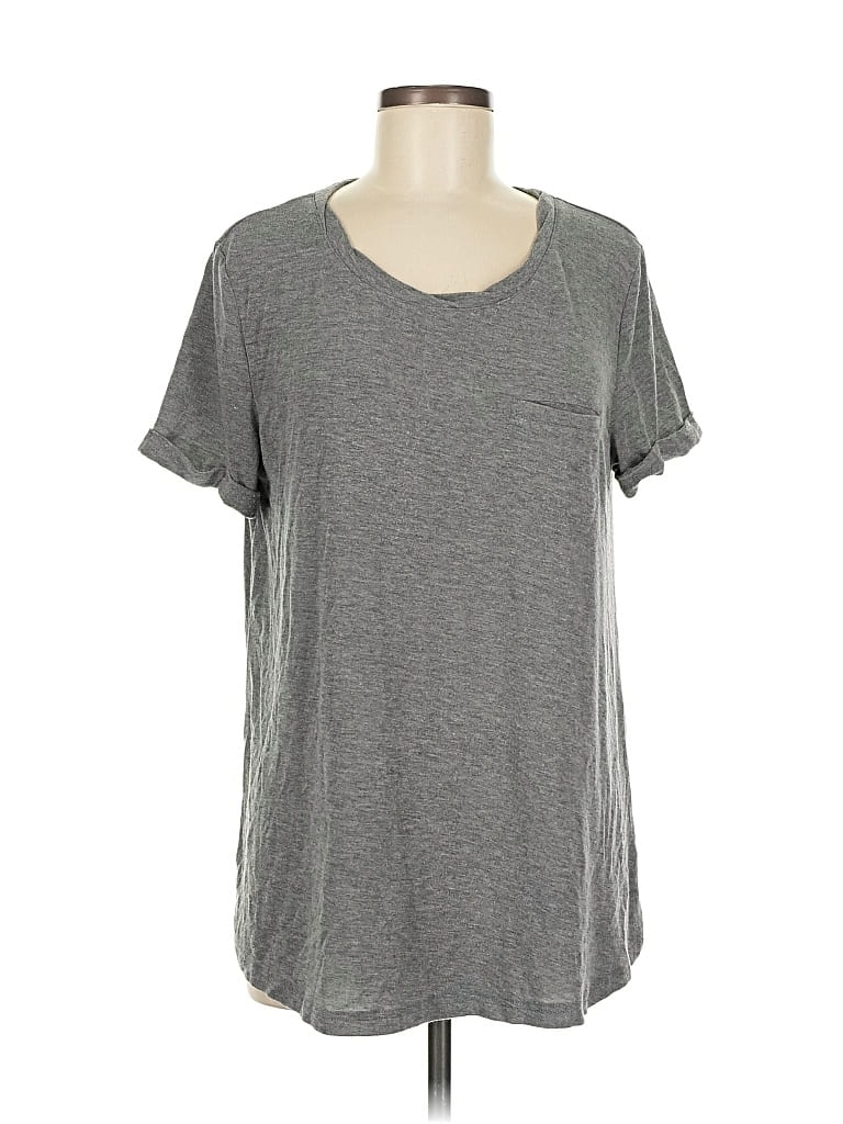 Pre-owned Love Short Sleeve T-shirt In Gray