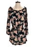 Auguste 100% Rayon Floral Black Romper Size 4 - photo 1