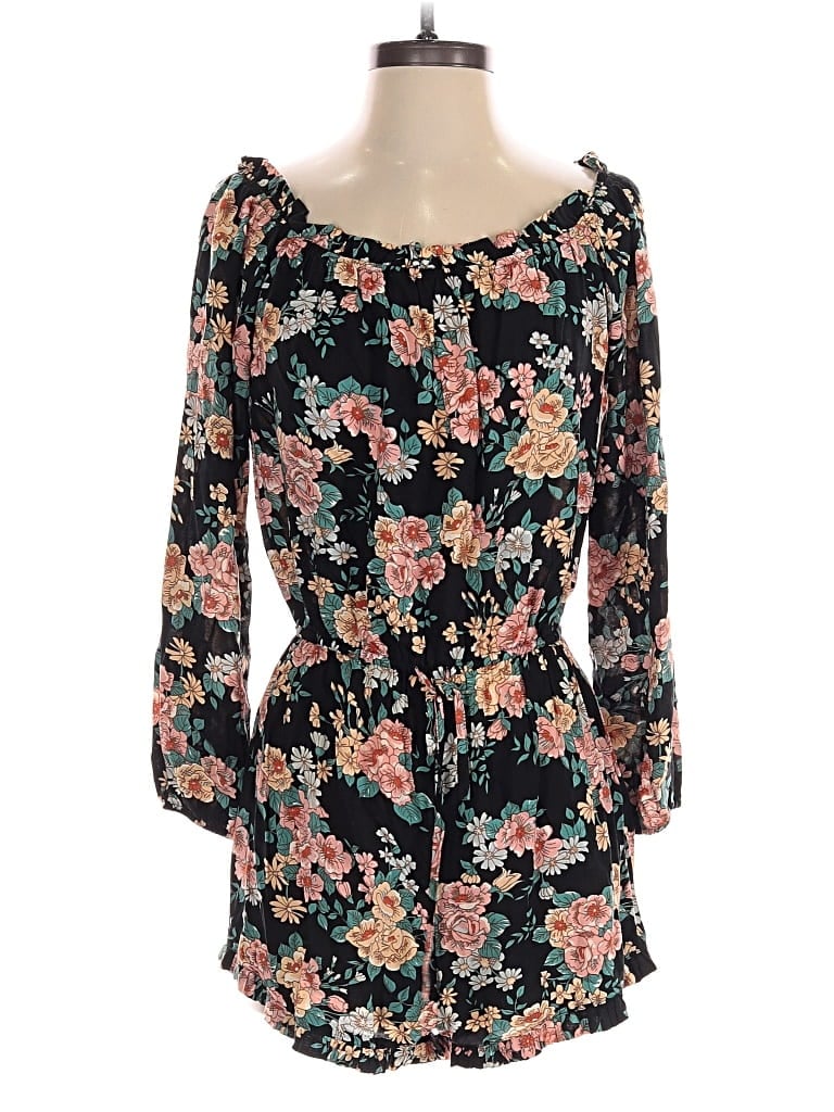 Pre-owned Auguste Romper In Black