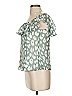 Sam Edelman 100% Polyester Green Sleeveless Blouse Size XS - photo 5