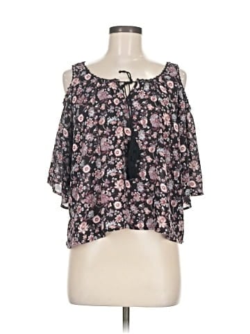 Paper Crane 3/4 Sleeve Blouse (view 1)