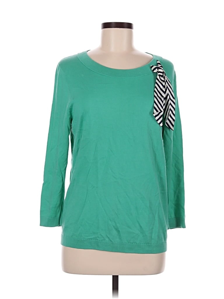 Pre-owned Talbots Sweatshirt In Green