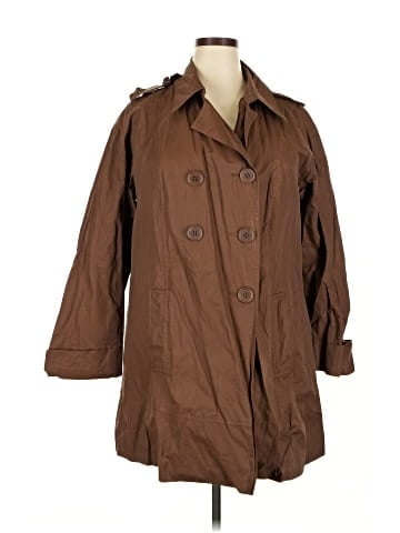 INC International Concepts Trenchcoat (view 1)