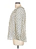 boo gemes Ivory 3/4 Sleeve Blouse Size L - photo 5
