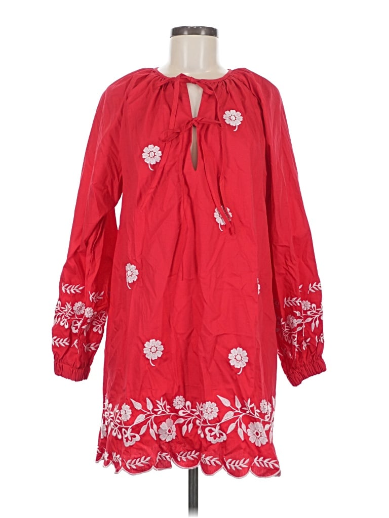 Pre-owned Sundayup Casual Dress In Red