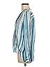 E3 by Etcetera 100% Rayon Blue Long Sleeve Blouse Size 6 - photo 5