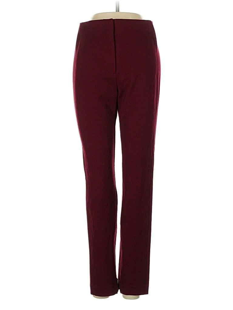 Pre-owned Ann Taylor Casual Pants In Burgundy