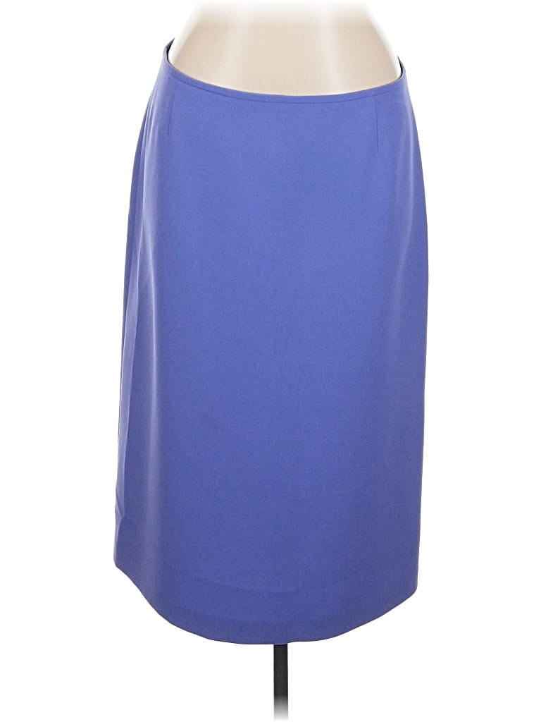 Pre-owned Unbranded Formal Skirt In Blue
