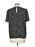 CeCe Stars Black Short Sleeve Top Size L - photo 2