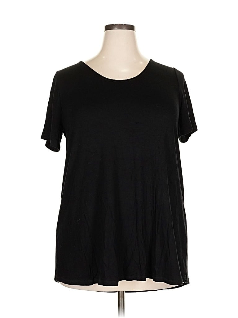 Pre-owned Agnes & Dora Short Sleeve T-shirt In Black