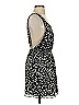 BCBGeneration 100% Polyester Print Black Casual Dress Size XXS - photo 4