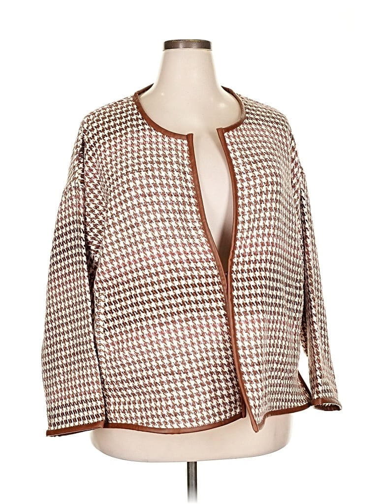 Pre-owned Soft Surroundings Jacket In Brown