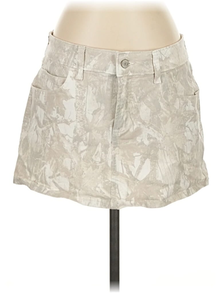 Pre-owned Hollister Casual Skirt In Silver