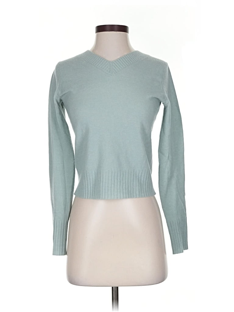 Pre-owned Vince Pullover Sweater In Blue