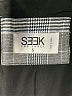 SEEK The Label Plaid Gray Blazer Size S - photo 6