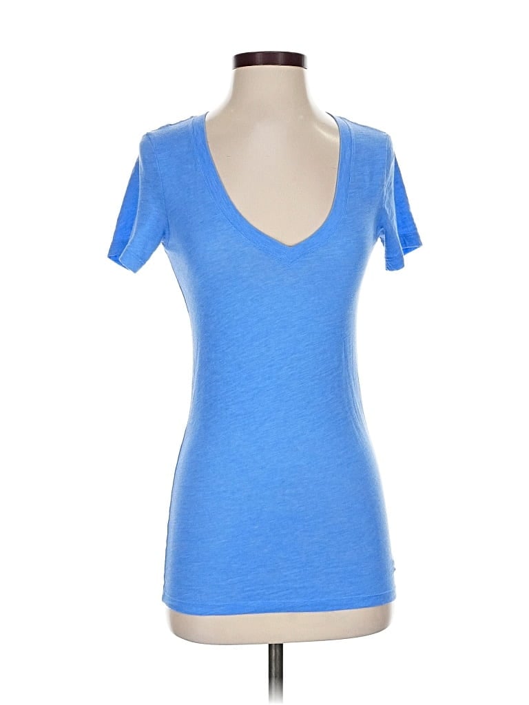VICTORIA'S SECRET PINK Pre-owned Short Sleeve T-shirt In Blue