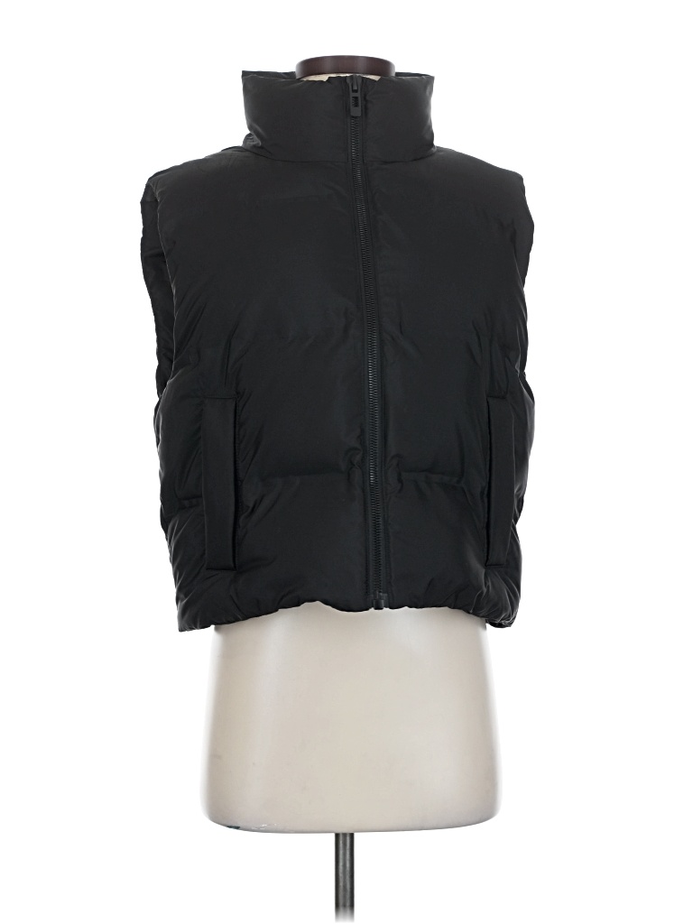 Pre-owned Zara Vest In Black