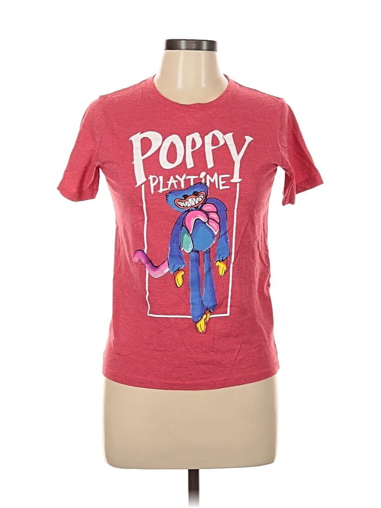 Pre-owned Mad Engine Short Sleeve T-shirt In Red